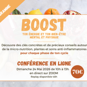 Conférence - BOOST